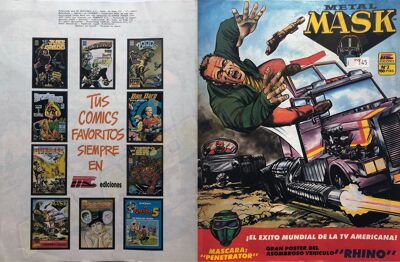 M.A.S.K. M.A.S.K. Spanisch MC Ediciones comic 1987 no. 3